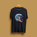 Tricou surfer astronaut