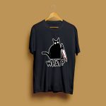 Tricou pisica criminala - WHAT?