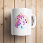 Cana personalizata "Unicorn balerina"